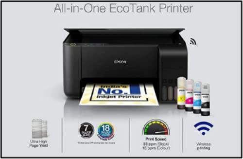 Refurbished Epson EcoTank L3252 WiFi All-in-One Ink Tank Printer - Image 3
