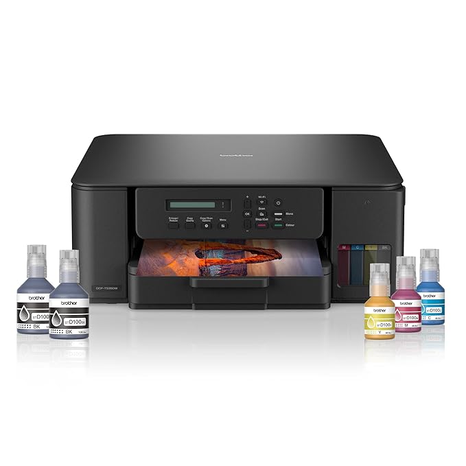 Refurbished Brother DCP-T535DW WiFi Duplex Ink Tank Printer
