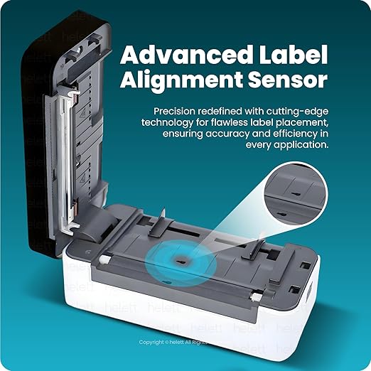Refurbished Helett® H30C Lite 4x6 USB Thermal Shipping Label Printer - Image 2