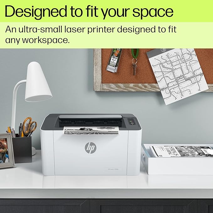 Refurbished HP Laser 1008a Monochrome Single Function Laser Printer - Image 3