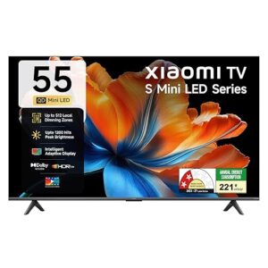 Refurbished Xiaomi 55 Inch 4K UHD Smart Quantum Mini LED Google TV