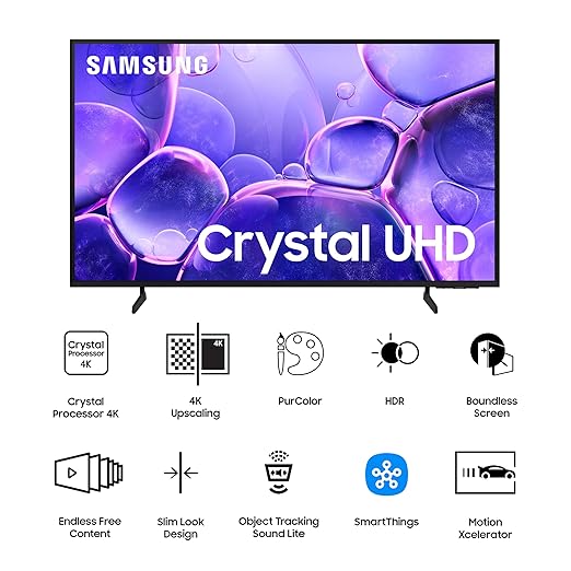 Refurbished Samsung 55 Inch Crystal 4K Ultra HD Smart LED TV - Image 4