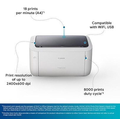 Canon imageCLASS LBP6030W Wi-Fi Mono Printer, Windows, Mac and Linux Support - Image 4