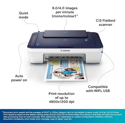 Canon PIXMA E477 Colour Printer - Image 4