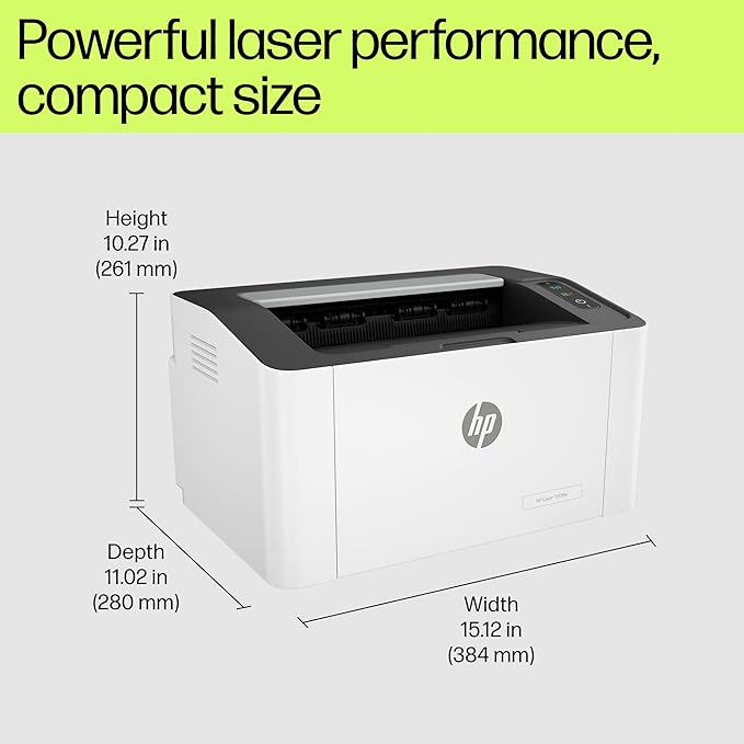 HP Laser 1008w Printer, Wireless, Single Function, Print - Image 2